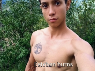 Esteban_burns