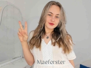 Maeforster