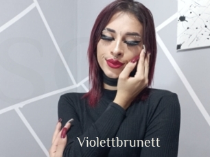 Violettbrunett